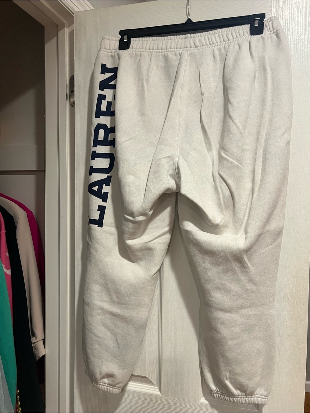 Polo by Ralph Lauren Cream Graphic Hoodie & Jogger Set - Picture 6 of 8